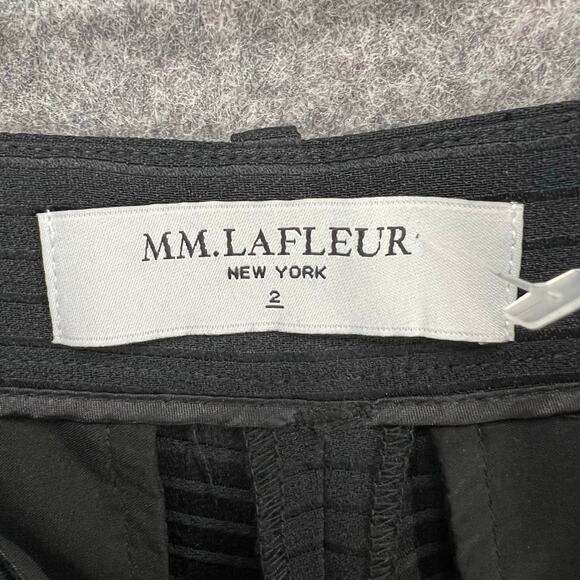 MM Lafleur Howland Stripped Black Pants - Picture 13 of 14